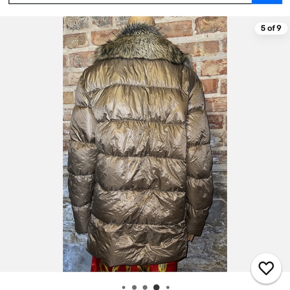 Lauren Ralph Lauren Crayfrutay truffle Down Puffer Winter Coat - Picture 3 of 7